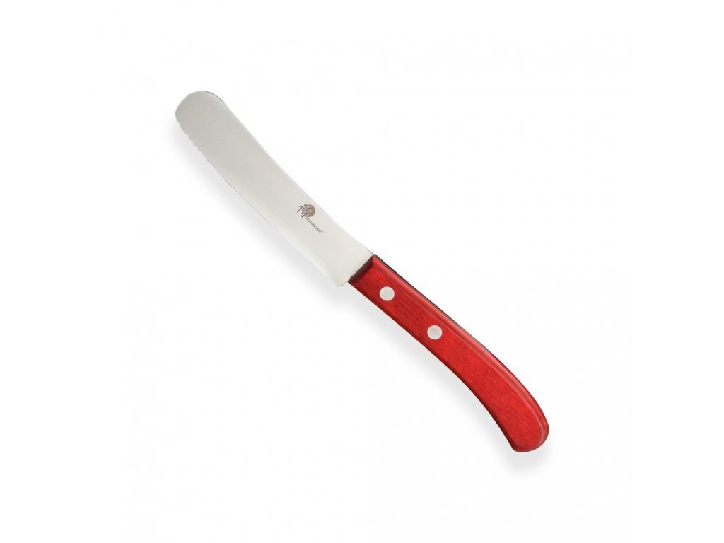 Pusryčių peilis EASY 10 cm, raudonas, Dellinger