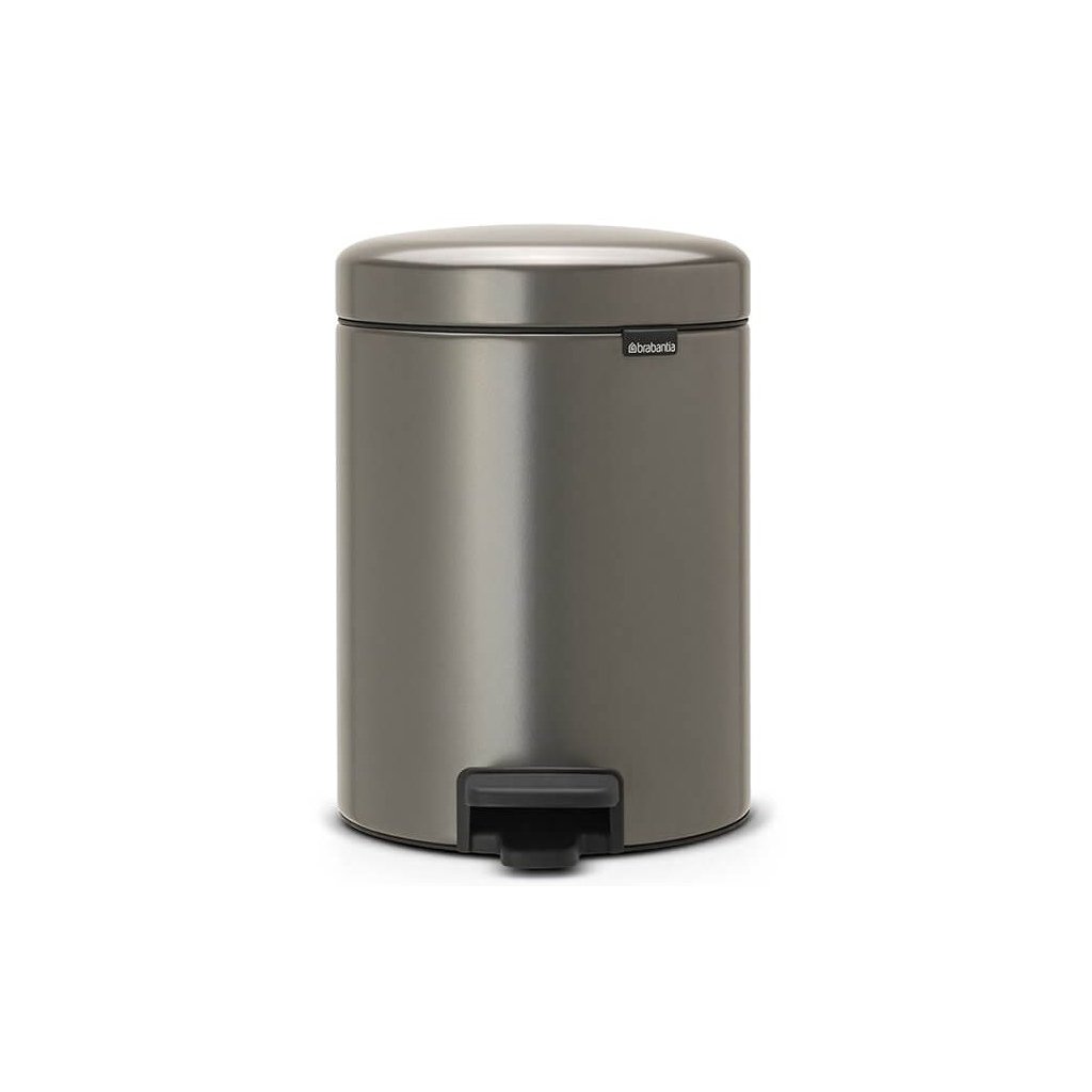 Šiukšliadėžė su pedalu NEWICON 5 l, platina, Brabantia