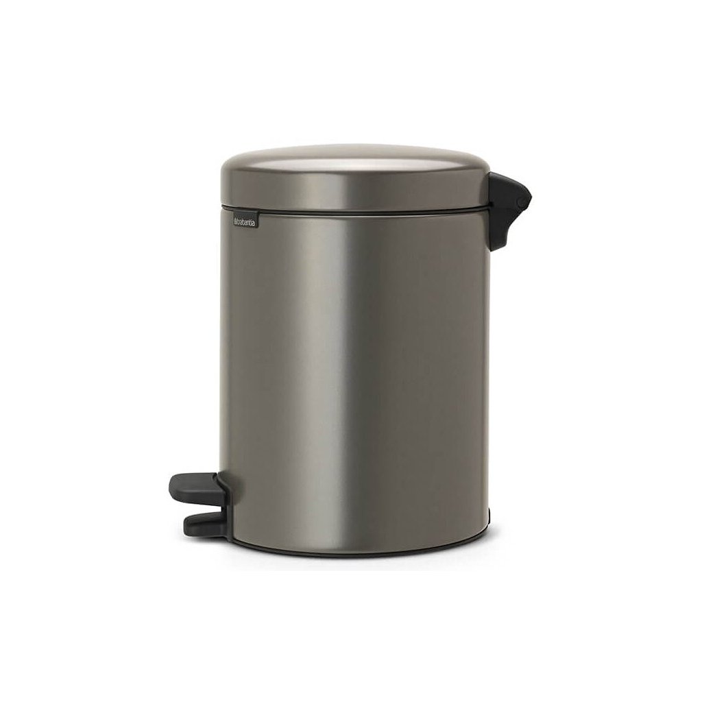 Šiukšliadėžė su pedalu NEWICON 5 l, platina, Brabantia