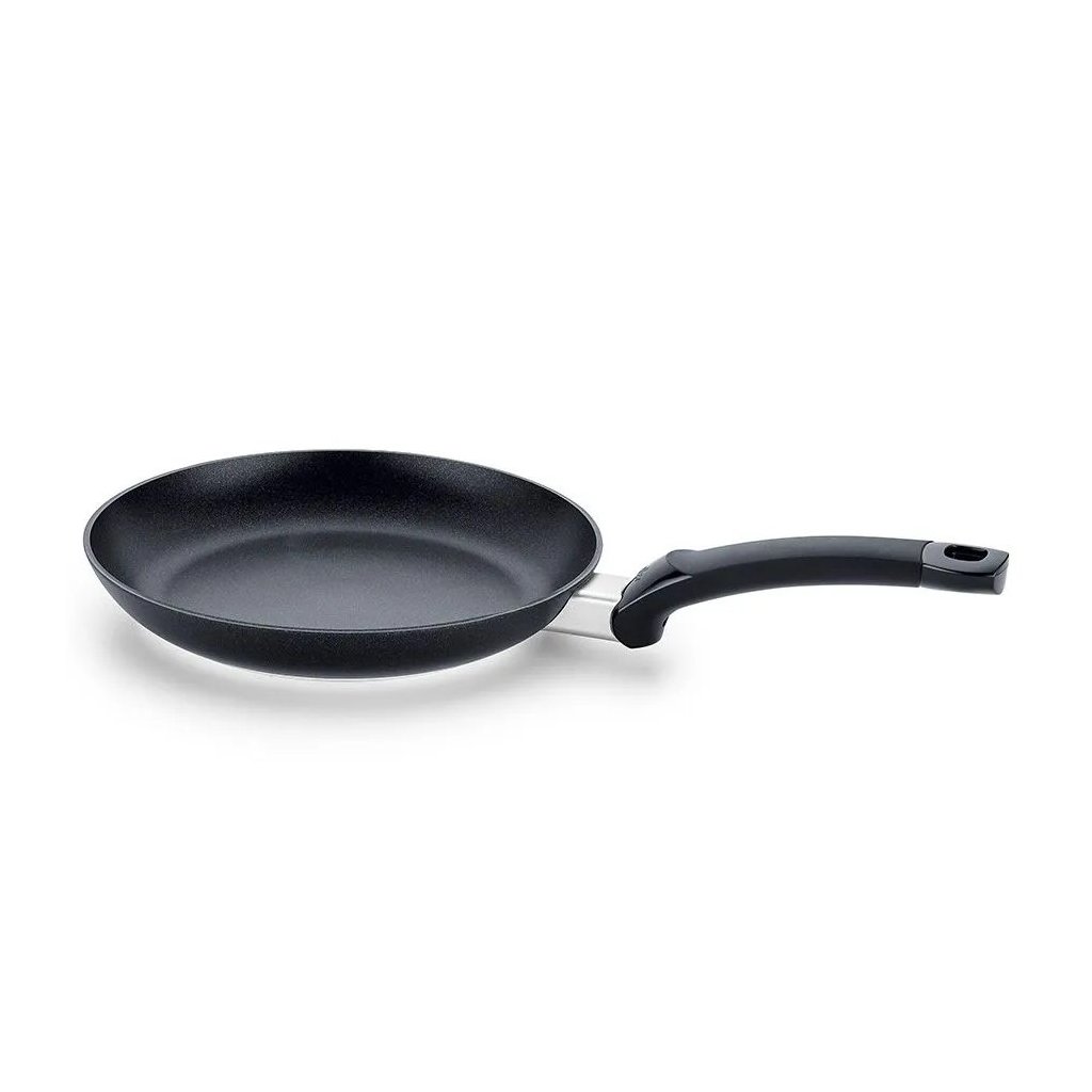 Universali keptuvė LEVITAL+ FLAT 24 cm, juodos spalvos, aliuminis, Fissler