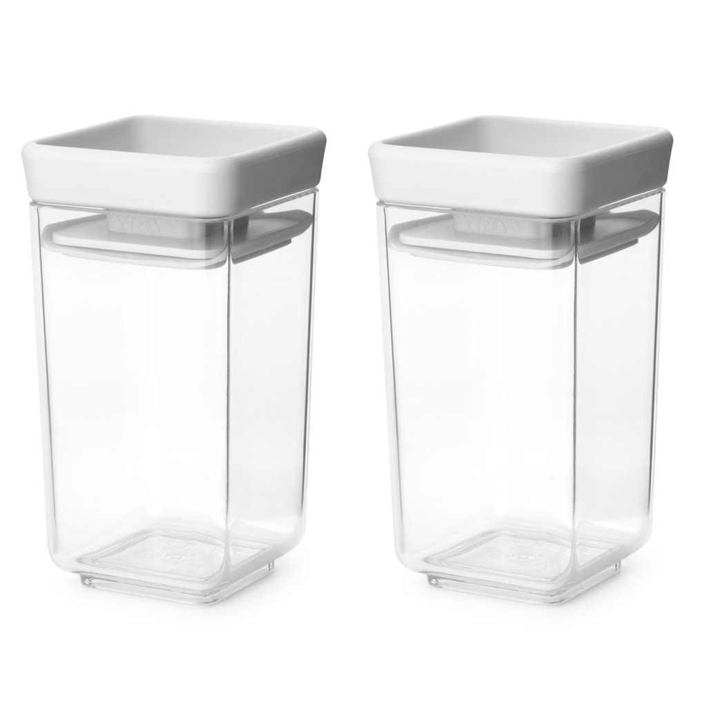 Maisto laikymo indų TASTY PLUS 150 ml, 2 vnt. rinkinys, šviesiai pilkos spalvos, Brabantia