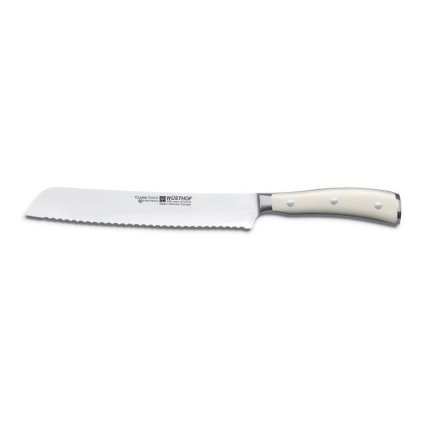Duonos peilis 20 cm Classic Ikon kremas WÜSTHOF