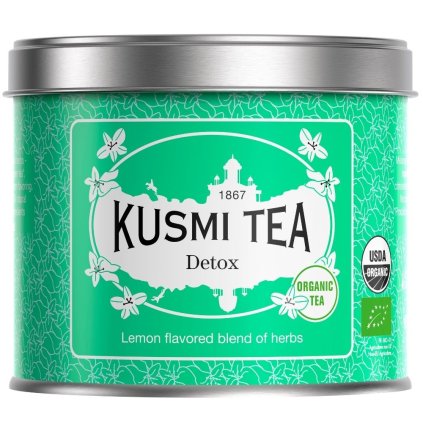 Žalioji arbata DETOX Kusmi Tea skardinė 100g