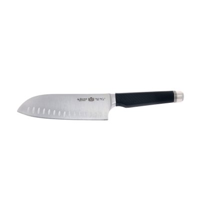 Japoniškas peilis Santoku Pluoštas Anglies 2 De Buyer 17 cm