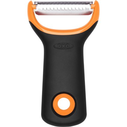 Daržovių skustuvas JULIENNE GOOD GRIPS11 cm, oranžinis, plastikinis, OXO