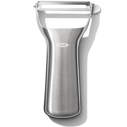 Daržovių skutiklis STEEL 13 cm, sidabro spalvos, nerūdijantis plienas, OXO
