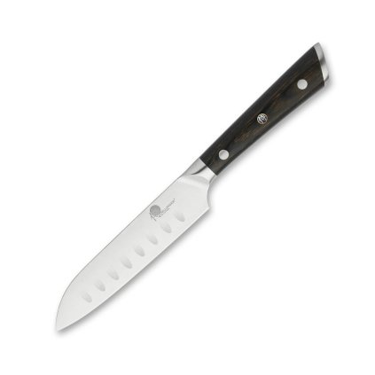 Santoku peilis GERMAN BLACK SAMURAI 12 cm, juoda, Dellinger