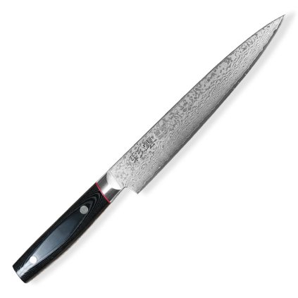 Peilis pjaustyti griežinėliais KANETSUGU PRO-M 21 cm, juoda, Dellinger