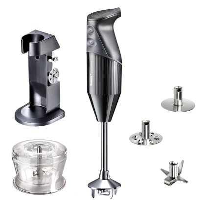 Rankinis trintuvas DELUXE D tipas, 200 W, juodas, Bamix