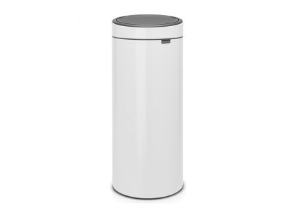 Sensorinė šiukšliadėžė TOUCH BIN NEW 30 l, balta, Brabantia