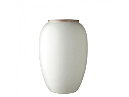Vaza 25 cm, kreminės spalvos, keramika, Bitz