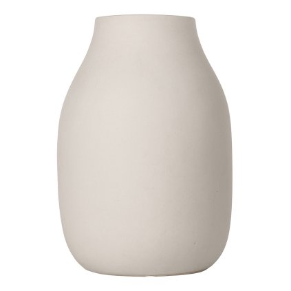 Vaza COLORA L 20 cm, kreminė, Blomus