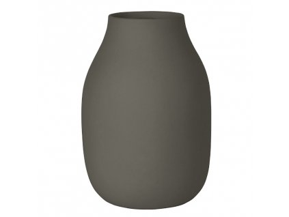 Vaza COLORA S 15 cm, plieno pilkumo, Blomus