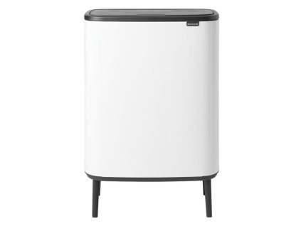 Sensorinė šiukšliadėžė BO HI 2 x 30 l, balta, Brabantia