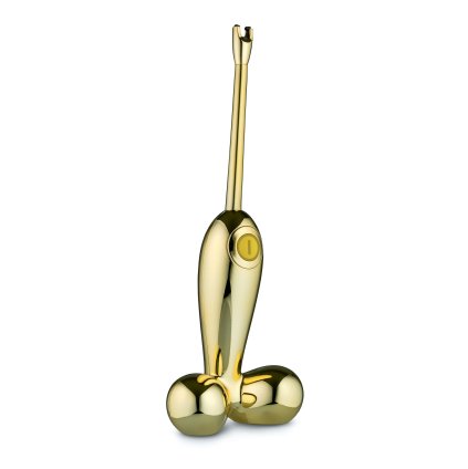 Žiebtuvėlis FIREBIRD, aukso spalvos, Alessi
