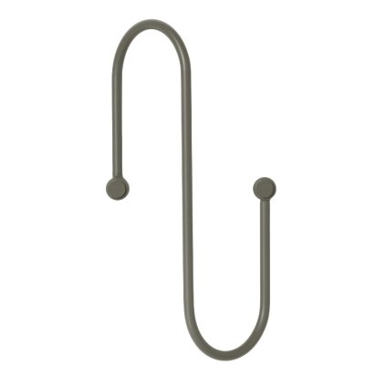 Kabykla paltui CURL S 26 cm, tamsiai pilka, Blomus