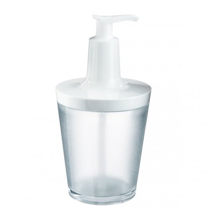 Skysto muilo dozatorius FLOW 250 ml, baltas, Koziol