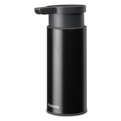 Skysto muilo dozatorius 200 ml, matinės juodos spalvos, Brabantia