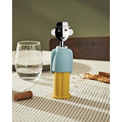 Kamščiatraukis ALESSANDRO M, raudonas ir baltas, Alessi