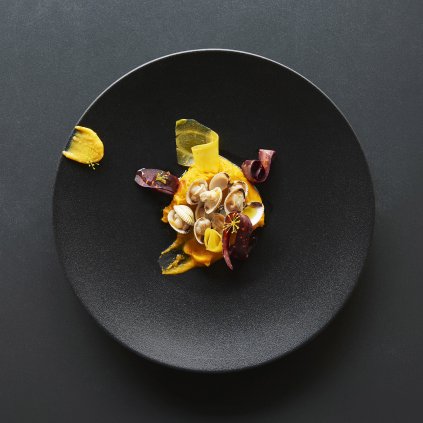 Gili lėkštė EQUINOXE 15 cm, matinė juoda, REVOL