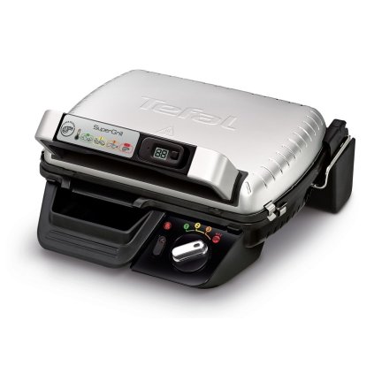 Elektrinė uždaroma kepsninė SUPERGRILL TIMER EU UC 700 GC451B12, Tefal