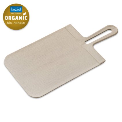 Pjaustymo lentelė SNAP 33 x 16,5 cm, sulankstomas, dykumos smėlio spalvos, plastikas, Koziol