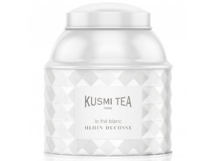 Baltoji arbata ALAIN DUCASSE, 120 g birių arbatos lapelių skardinė, Kusmi Tea