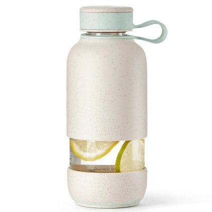 Vandens butelis BOTTLE TO GO, 600 ml, kreminės spalvos, Lékué