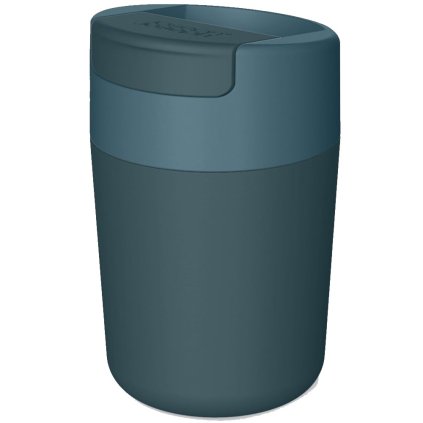 Kelioninis puodelis SIPP 81122 340 ml, nepralaidus vandeniui, mėlynos spalvos, Joseph Joseph