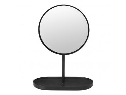 Kosmetinis veidrodėlis MODO, juodas, Blomus