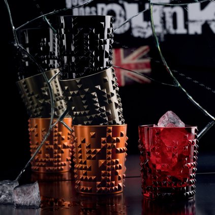 Viskio taurė PUNK 330 ml, rubino spalvos, Nachtmann