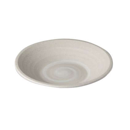 Pietų dubuo RECYCLED 23 cm, 450 ml, balta, keramika, MIJ