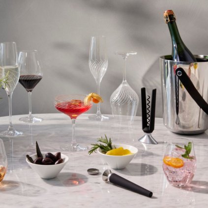 Kamščiatraukis GRAND CRU 16,5 cm, juodas/sidabrinis, Rosendahl