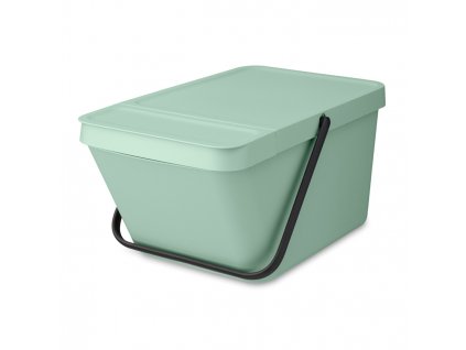 Šiukšlių dėžė SORT & GO 20 l, sukraunama, nefrito žalios spalvos, Brabantia