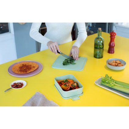 Priešpiečių dėžutė MAKE & TAKE 1,1 l, nefrito žalios spalvos, Brabantia