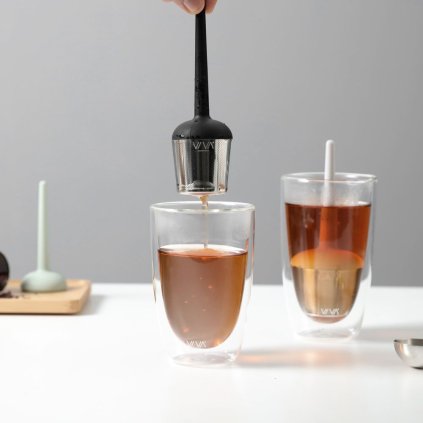 Arbatžolių infuzoris THOR 15 cm, antracitas, Viva Scandinavia
