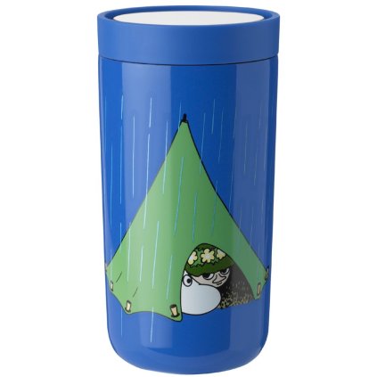 Kelioninis puodelis TO GO CLICK MOOMIN 200 ml, mėlynas, Stelton