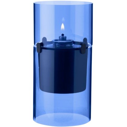 Aliejinė lempa LUCIE 17,5 cm, žydra, Stelton