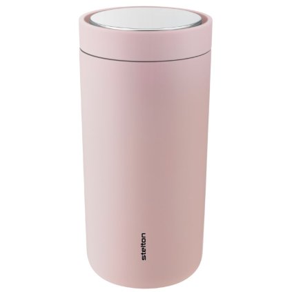 Kelioninis puodelis TO GO CLICK 400 ml, švelniai rožinis, Stelton