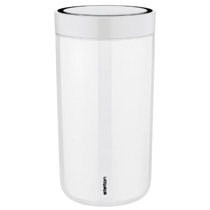 Kelioninis puodelis TO GO CLICK 200 ml, kreidos spalvos, Stelton