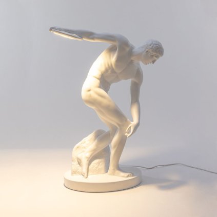 Stalinis šviestuvas DISCOBOLUX 51 cm, baltas, Seletti