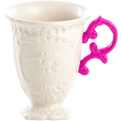 Arbatos puodelis I-WARES 11,5 cm, fuksijos spalvos, Seletti