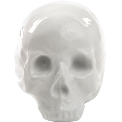 Namų dekoracija MEMORABILIA MY SKULL 25 cm, balta, porcelianas, Seletti