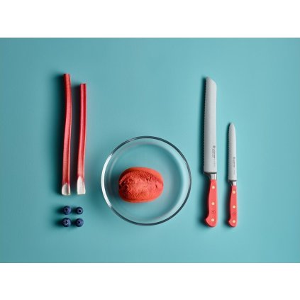 Duonos peilis CLASSIC COLOUR 23 cm, koralinis persikas, Wüsthof