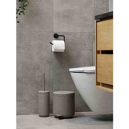 Vonios kambario šiukšliadėžė UME 4 l, alyvuogių žalios spalvos, plastikinė, Zone Denmark