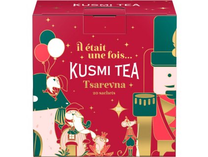 Juodoji arbata TSAREVNA 2023, 20 muslino arbatos maišelių, Kusmi Tea
