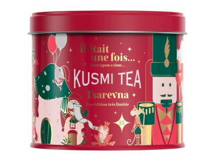 Juodoji arbata TSAREVNA 2023, 120 g birios arbatos lapelių skardinė, Kusmi Tea