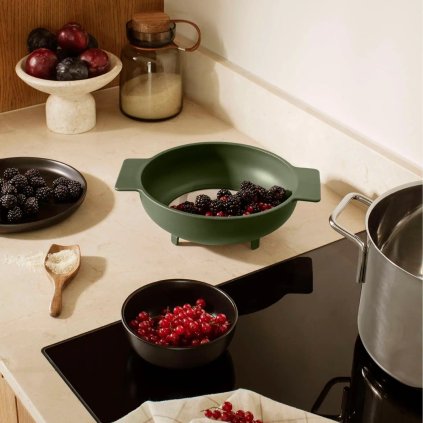 Virtuvinis sietelis GREEN TOOLS 22 cm, žalios spalvos, plastikas, Eva Solo