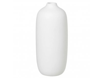 Vaza CEOLA Blomus baltos spalvos, 18 cm
