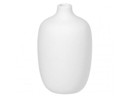 Vaza CEOLA Blomus baltos spalvos, 13 cm